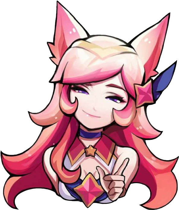 Lord Sesshomaru Made Proper Transparencies - Star Guardian Ahri Emote (720x722), Png Download