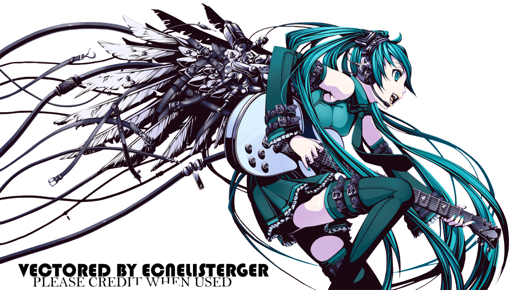 I Am A Big Miku Fan But Other Girls With Headphones - Exit Tunes Presents The Complete Best Of 164 From 203soundworks (1024x576), Png Download