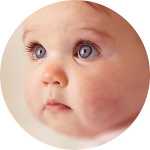 Face Becoming Flushed - Baby (300x300), Png Download