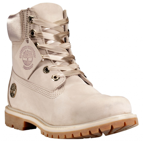 Timberland 6 Inch Premium Waterproof Women Boots Timberland - Light Taupe Nubuck Timberland (640x481), Png Download