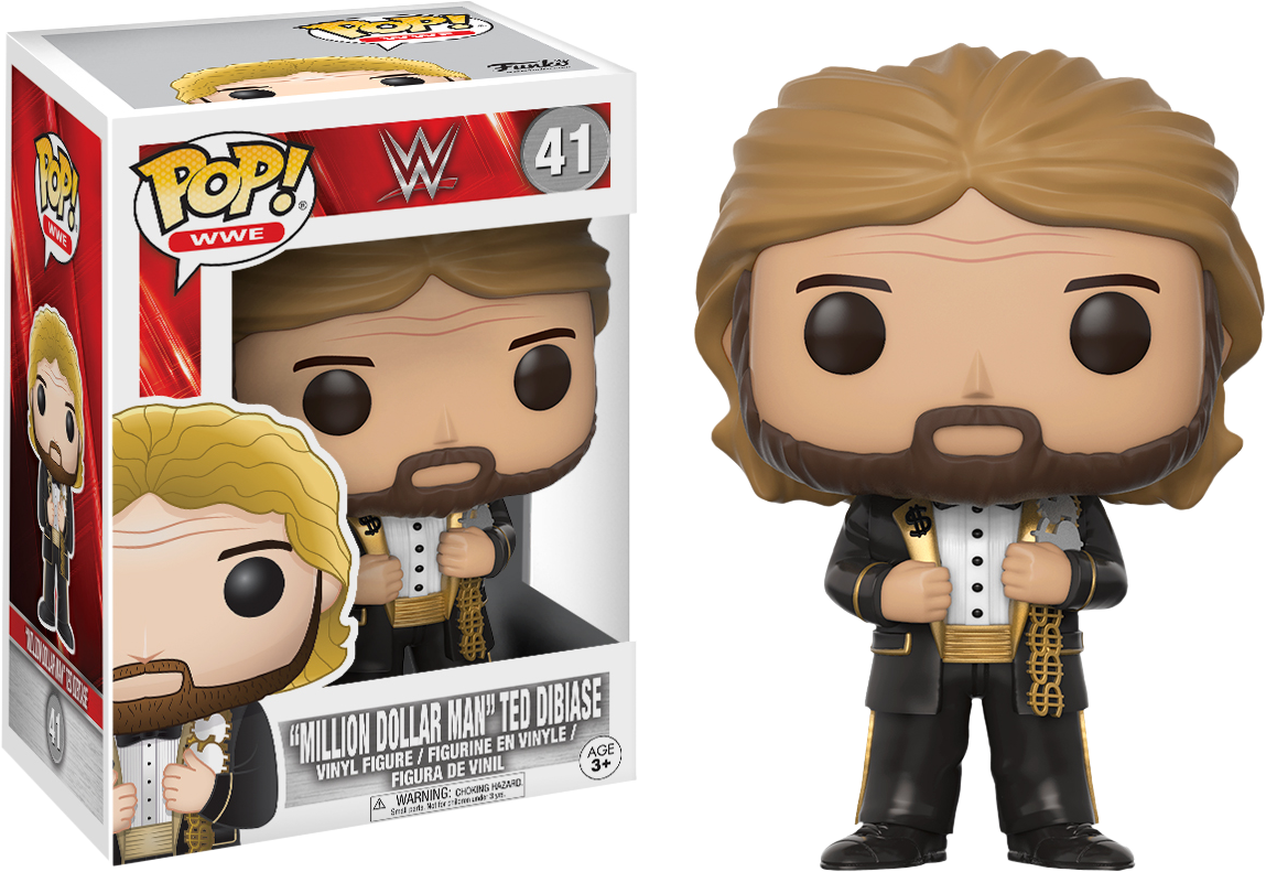 Wwe - Ted Dibiase Funko Pop (1149x791), Png Download