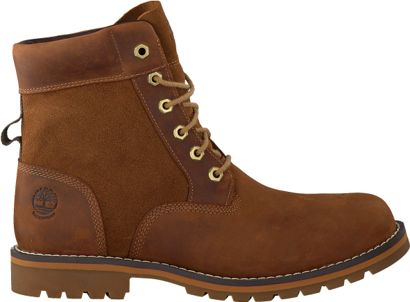 Cognac Timberland Ankle Boots Larchmont 6in Boot B - Boot (600x600), Png Download