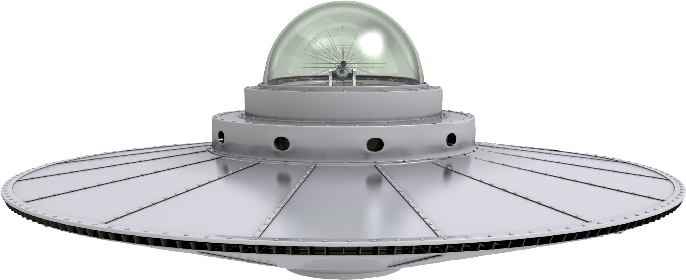 Flying Saucer Transparent (1032x774), Png Download