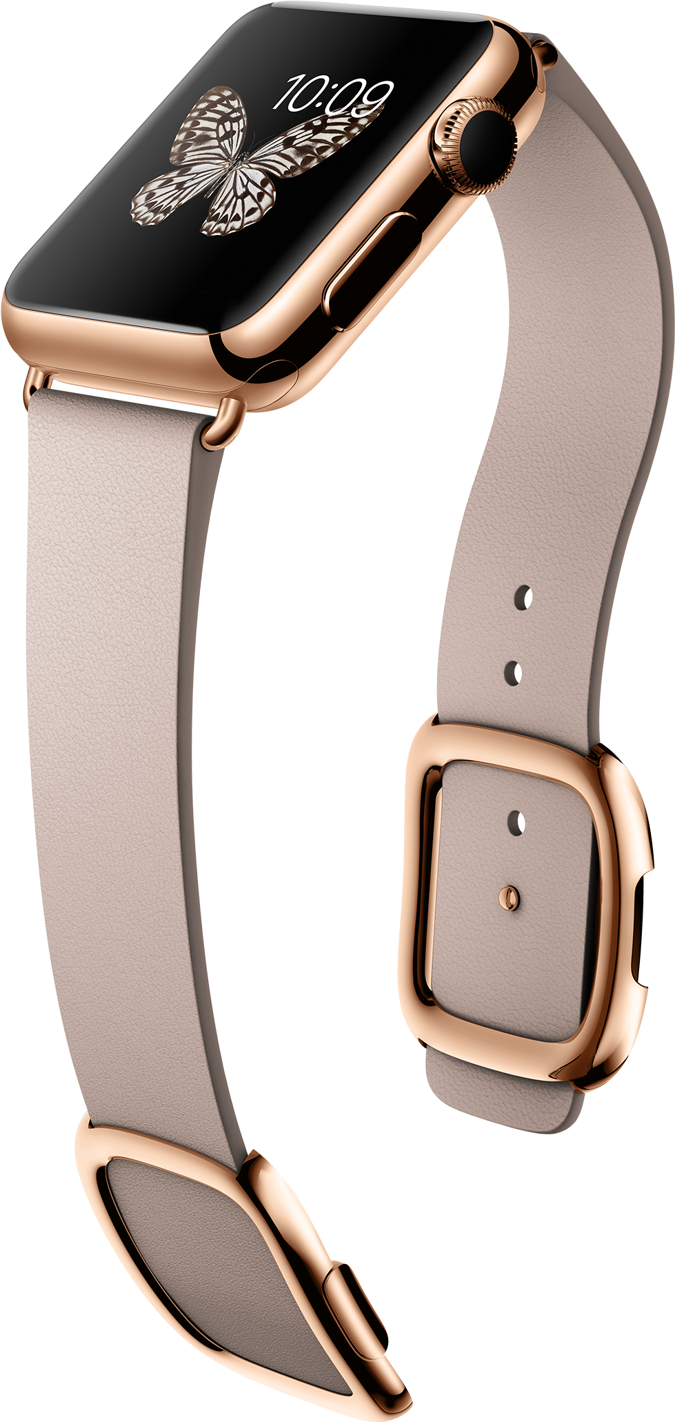 Gold Apple Watch Edition In 38 Mm18k Rose Gold And - Most Expensive Watch For Girls (1000x2100), Png Download