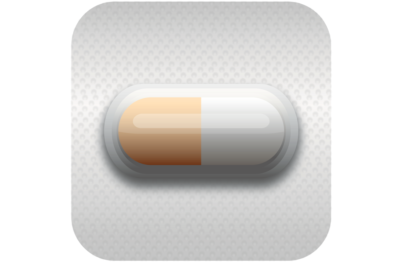 Icon Design By Mentaltrix For Medab Technologies Limited - Pill (1495x1151), Png Download