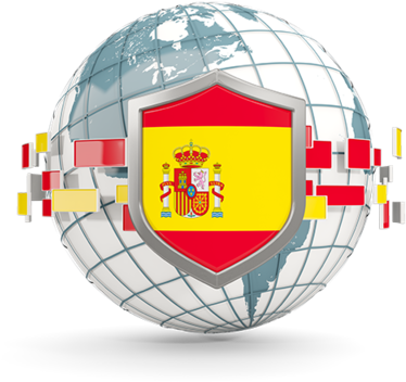 Illustration Of Flag Of Spain - German Flag The Globe (640x480), Png Download