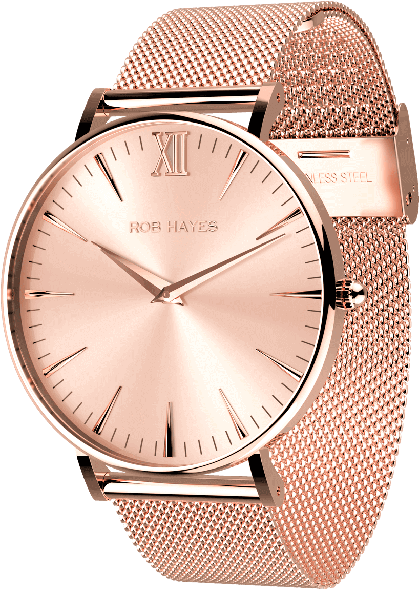 Rose Gold Berkeley - Rob Hayes Watches (1467x1467), Png Download