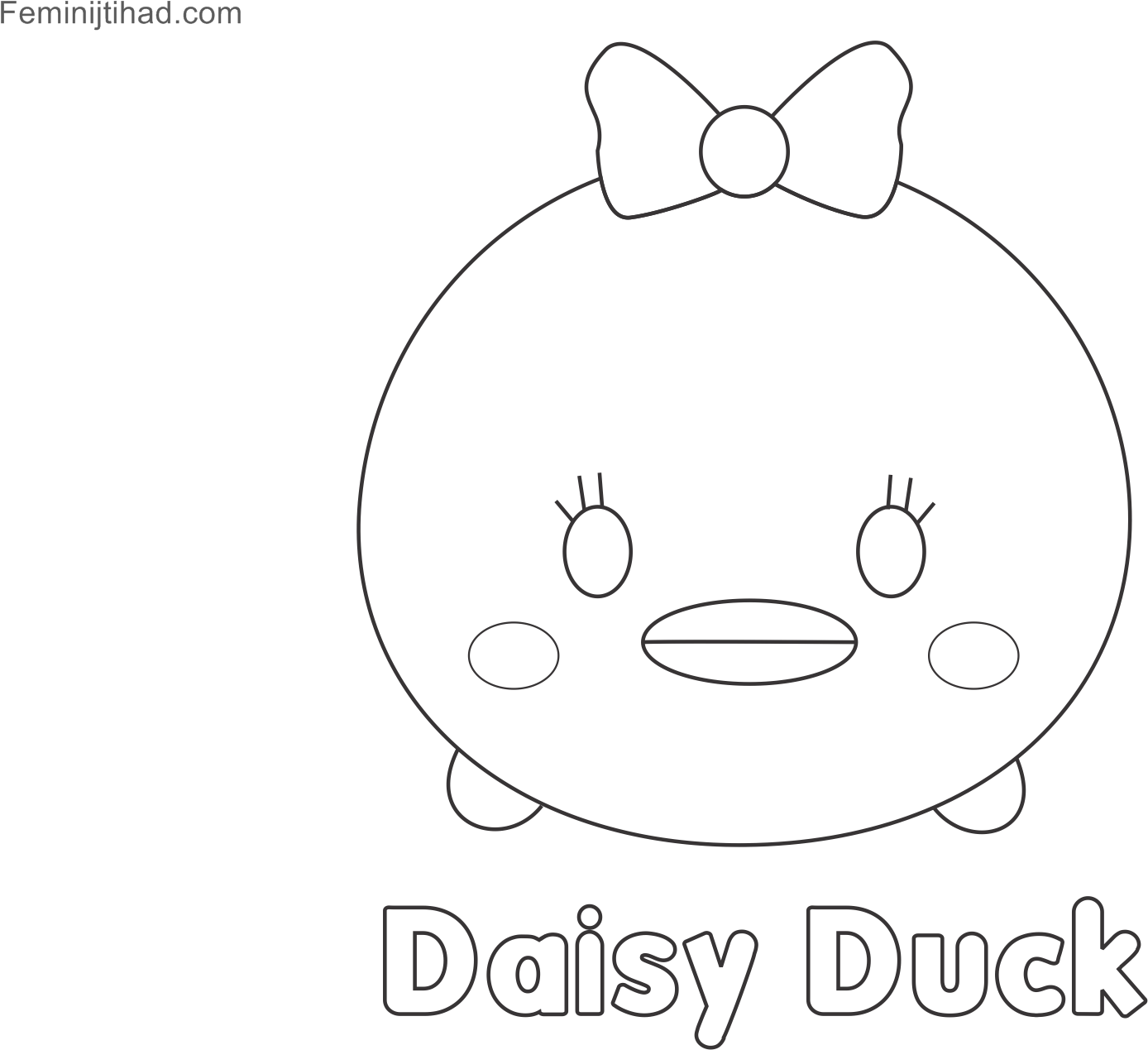 Tsum Tsum Coloring Pages Printable Coloring Pages For - Line Art (1920x1358), Png Download