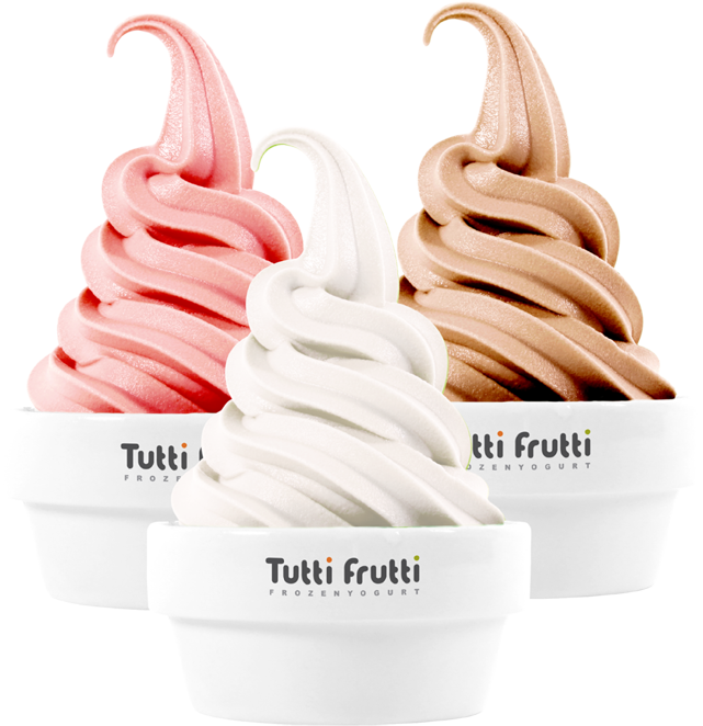 About Us - Tutti Frutti Frozen Yogurt (641x662), Png Download