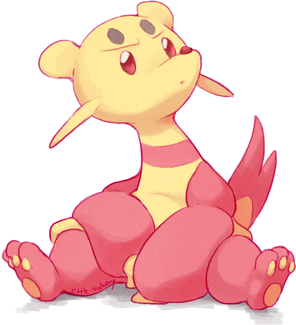 Mienfoo Is Made Of Punch And Poof - Mienfoo Art (1226x1253), Png Download
