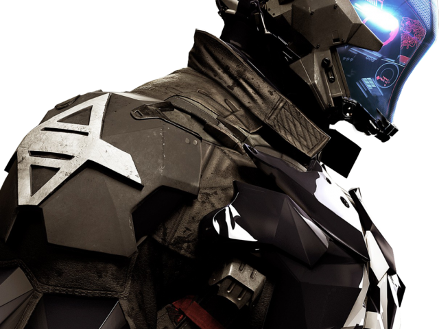 Drawn Night Knight Helmet - Batman Arkham Knight Iphone (640x480), Png Download