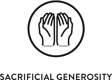 Transparent Sacrificial Generosity Icon - Line Art (739x735), Png Download