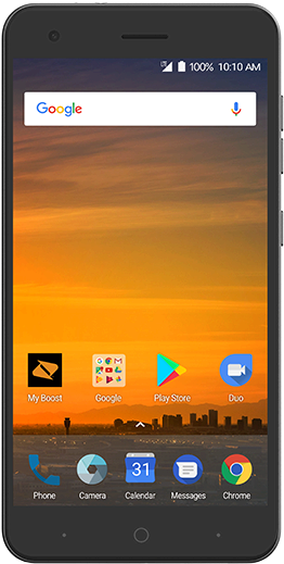 Zte Blade Force - Zte Blade Boost Mobile (565x570), Png Download