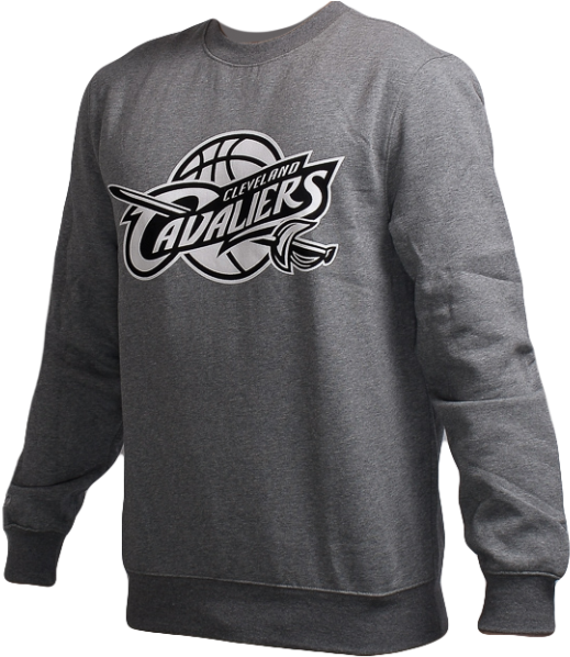 Mitchell & Ness Nba Cleveland Cavaliers Black And White - Cleveland Cavaliers (600x599), Png Download