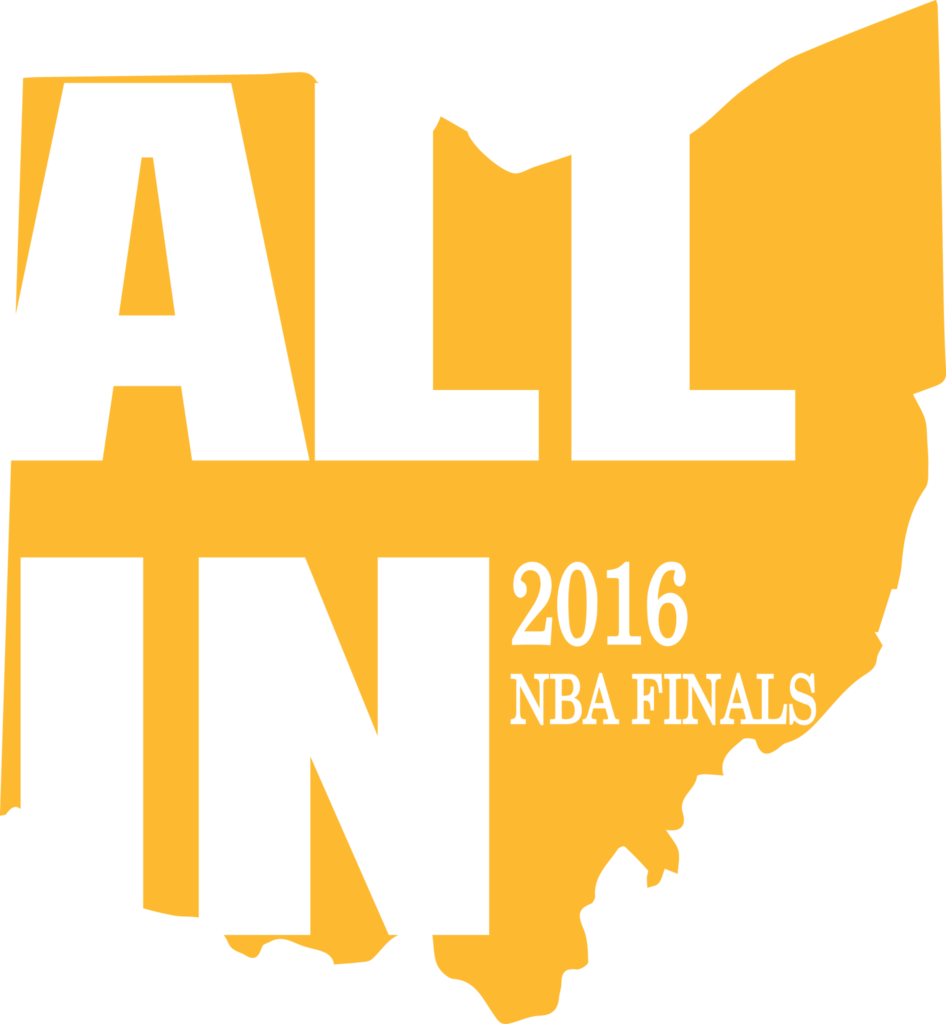 All In - Cleveland Cavaliers - Graphic Design (946x1024), Png Download