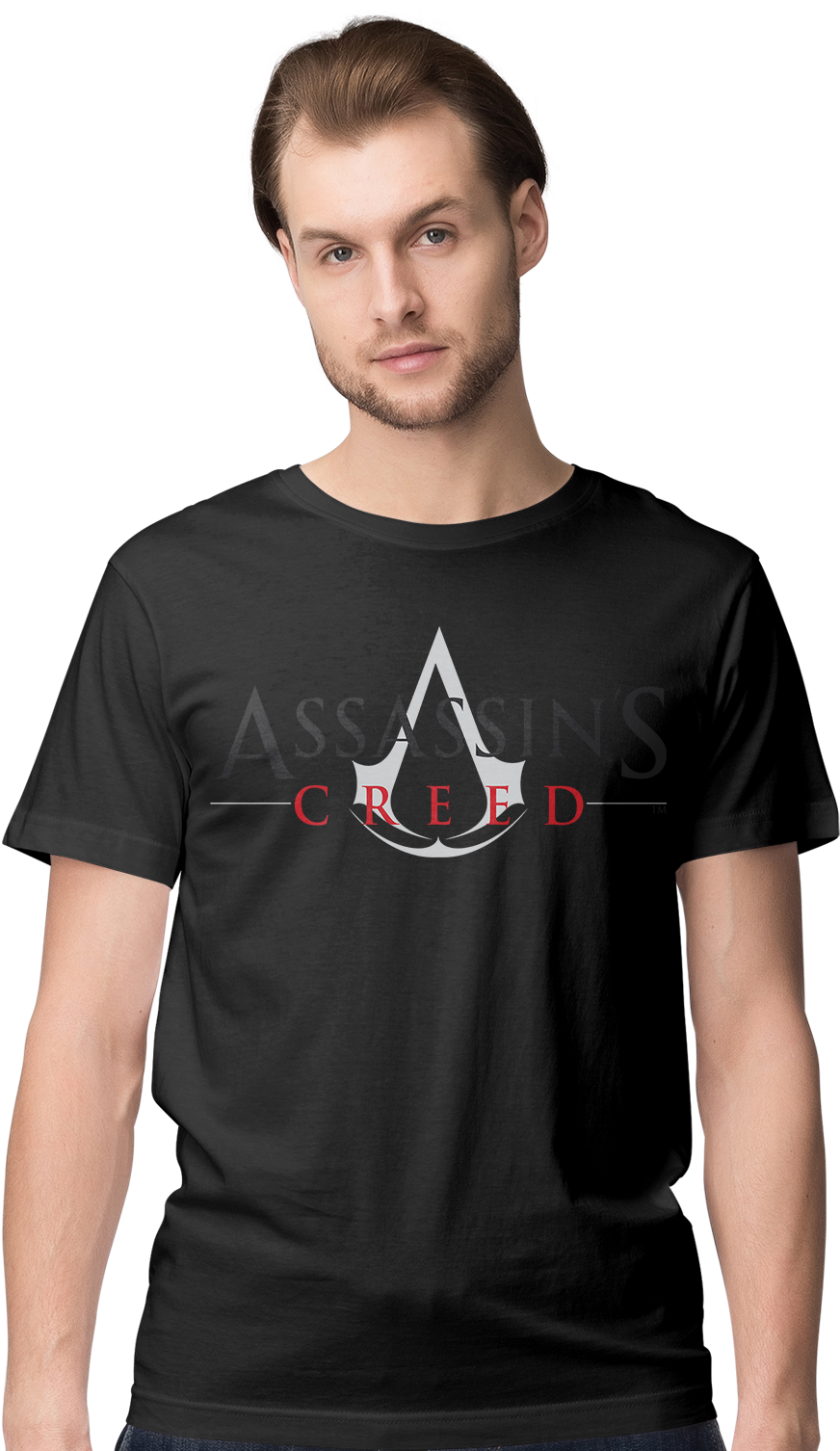 Assassin's Creed Logo - T-shirt (889x1505), Png Download