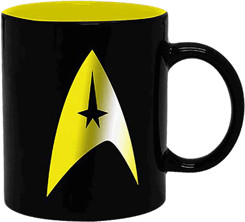 Star Trek Logo Metallic Mug - Mug (600x600), Png Download