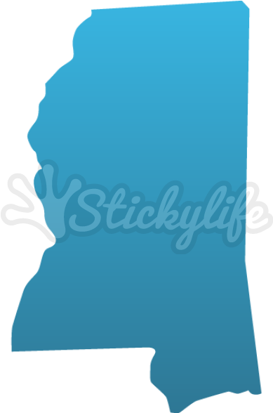 Mississippi Decals - Illustration (940x587), Png Download