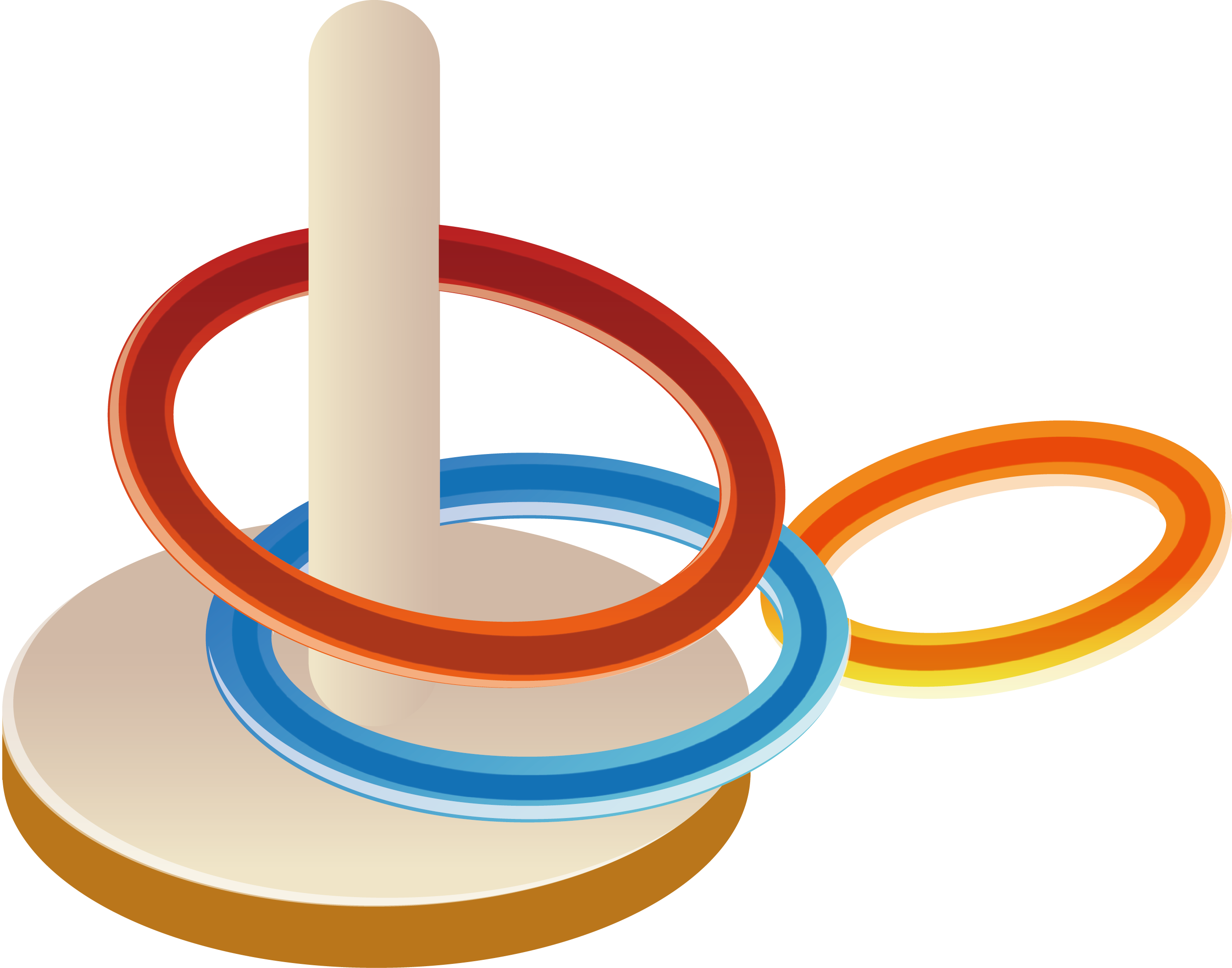 Ring Clipart Ring Toss - Clip Art Ring Toss Clipart (2710x2130), Png Download