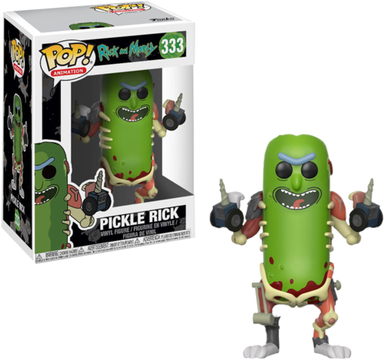 Rick And Morty - Action Figure (590x589), Png Download