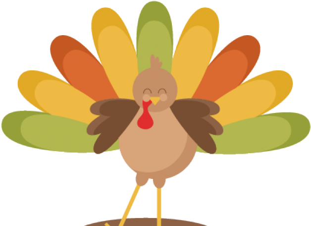 Turkey Clipart File - Cute Thanksgiving Clipart (640x480), Png Download