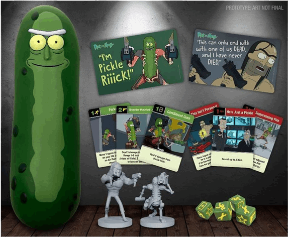 1 Of - Cryptozoic Pickle Rick (600x600), Png Download
