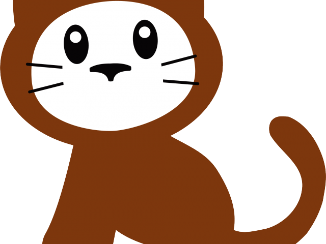 Whiskers Clipart Cat's - Gato Animada Png (640x480), Png Download