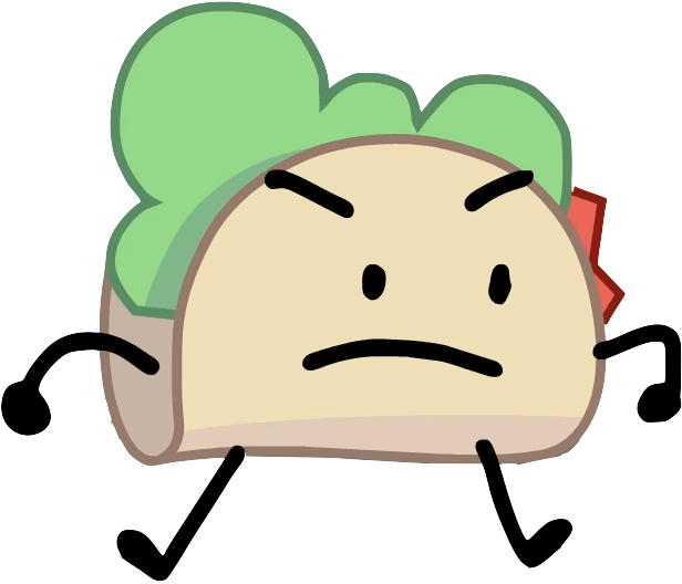 Fine - Bfb Taco (622x531), Png Download