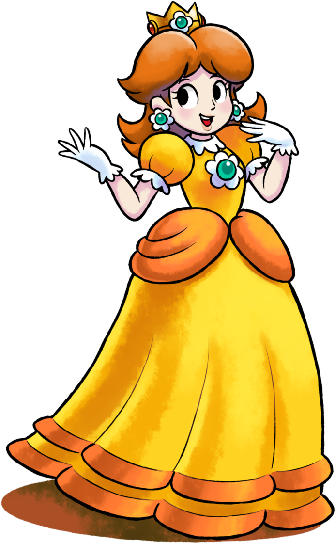Mm M L Rpg Style Daisy It S A Miracle By Master Rainbow - Daisy Super Smash Bros (708x1128), Png Download