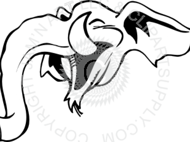 Trunk Clipart Elephant Head (640x480), Png Download