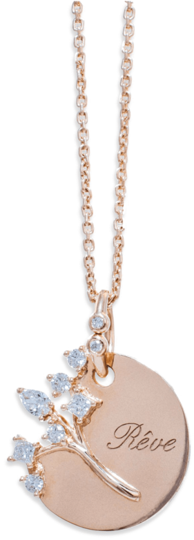 Gold Necklace - Locket (800x1000), Png Download