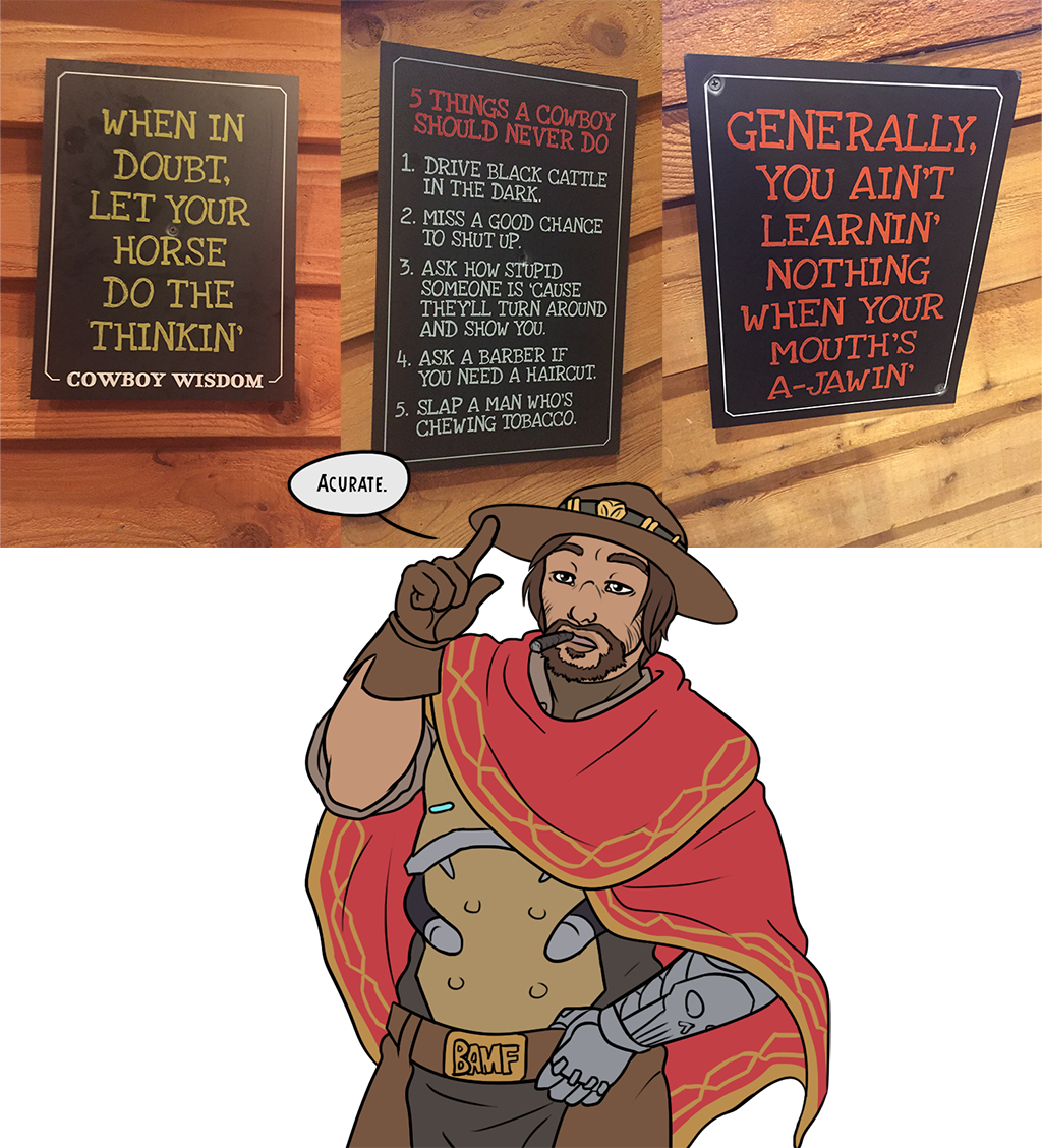 Cowboy Talk Overwatch Know Your Meme, Overwatch Memes, - Blackboard (1024x1128), Png Download