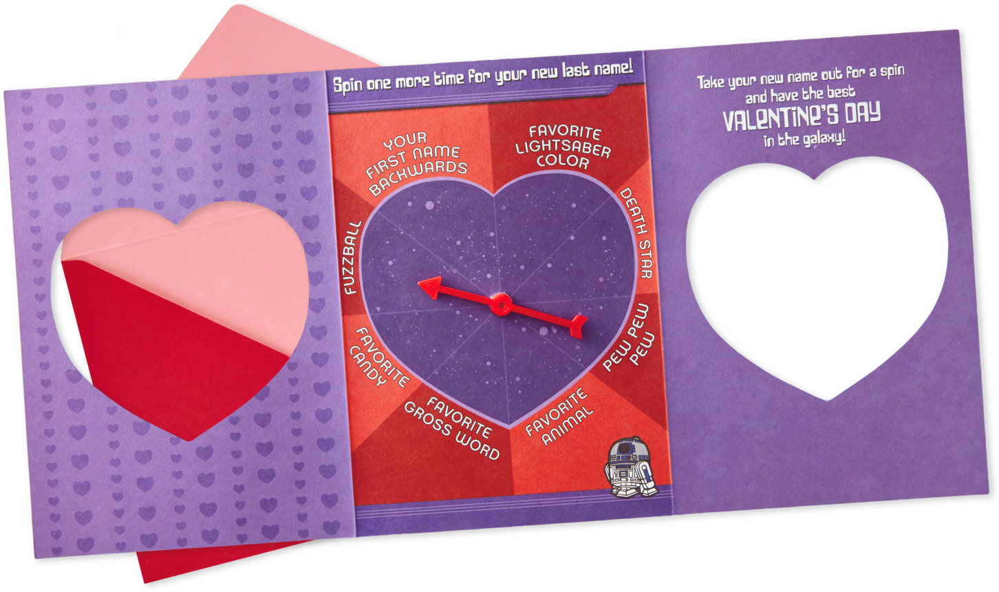 Star Wars™ Name Generator Valentine's Day Card With - Heart (1470x1470), Png Download