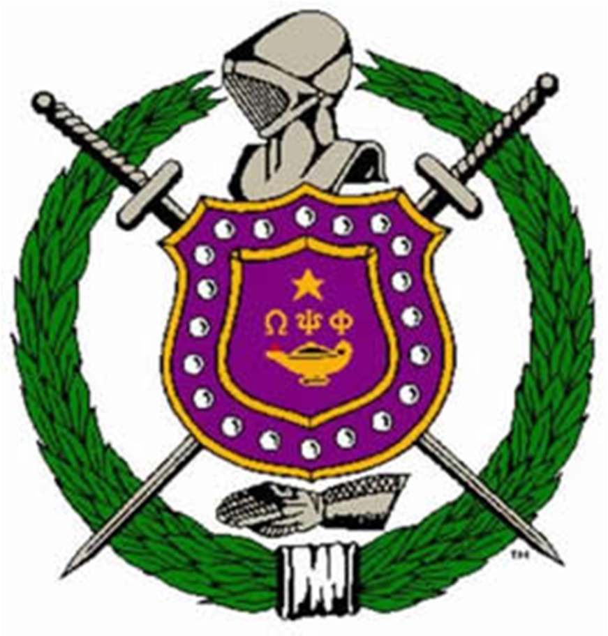 Omega - Omega Psi Phi Crest Png (1000x1000), Png Download