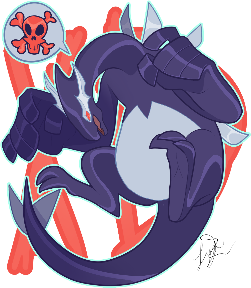 Bonus Shadow Lugia - Illustration (1000x1143), Png Download
