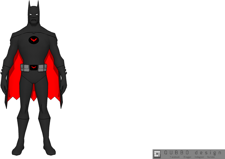 Batman Animated Style - Cape (1600x683), Png Download