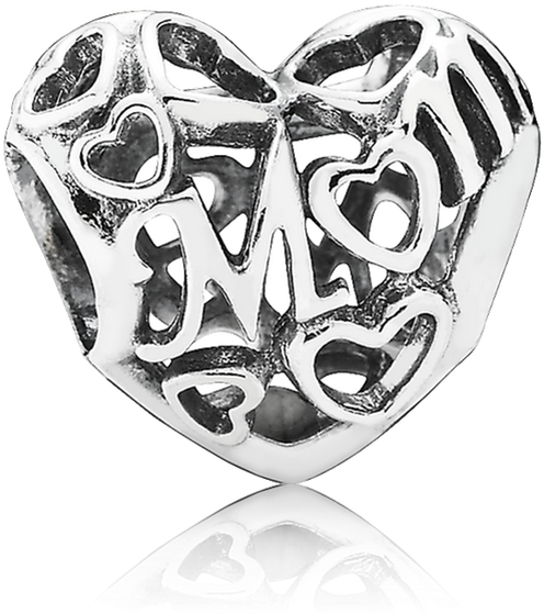 Motherly Love Charm Jewelry Us - Ciondolo Pandora Ti Voglio Bene Mamma (1000x1000), Png Download