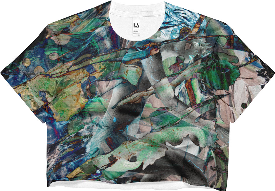 Embrace Hug Cuddle Art Artevo Crop Top - Active Shirt (1000x1000), Png Download