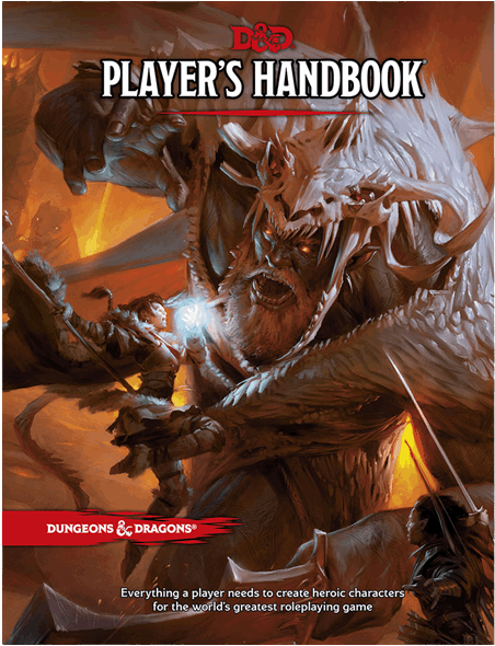 Dungeons & Dragons - 5th Edition D&d Player's Handbook (600x600), Png Download