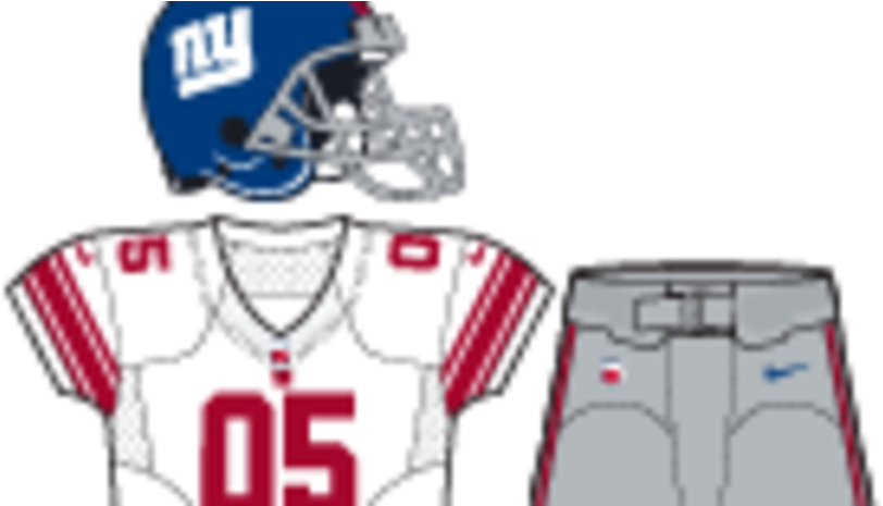 2014uniform-week16 - Logos And Uniforms Of The New York Giants (824x464), Png Download