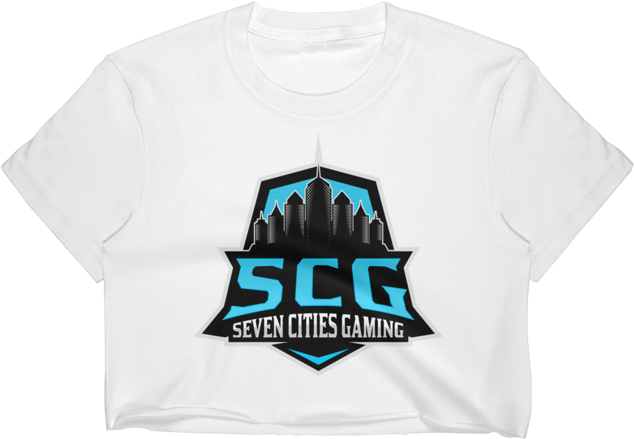 Seven Cities Gaming Crop-top - Active Shirt (1000x1000), Png Download