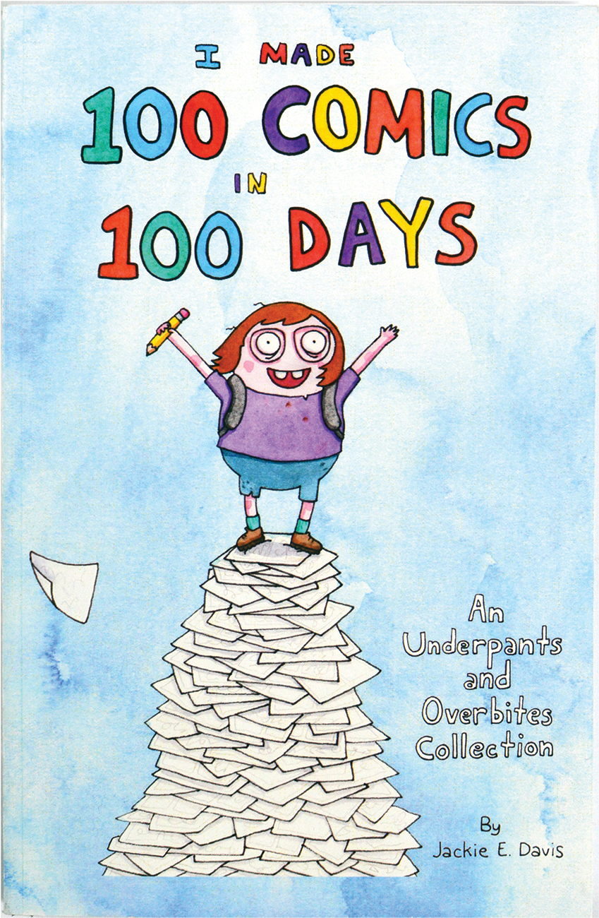 Image Of "i Made 100 Comics In 100 Days" Book - Poster (1000x1444), Png Download