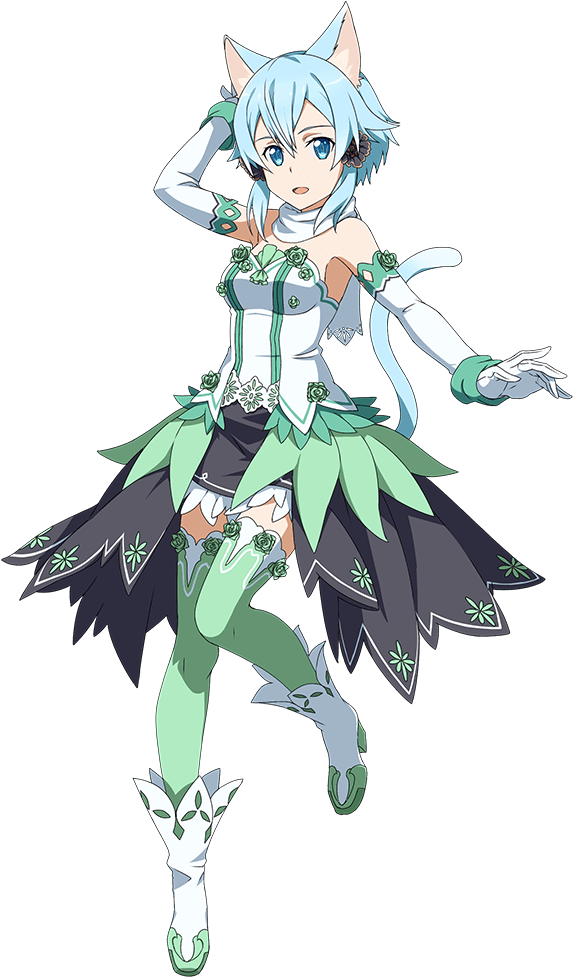 《麗華の討弓》シノン - Sword Art Online Kirito Idol (640x1000), Png Download