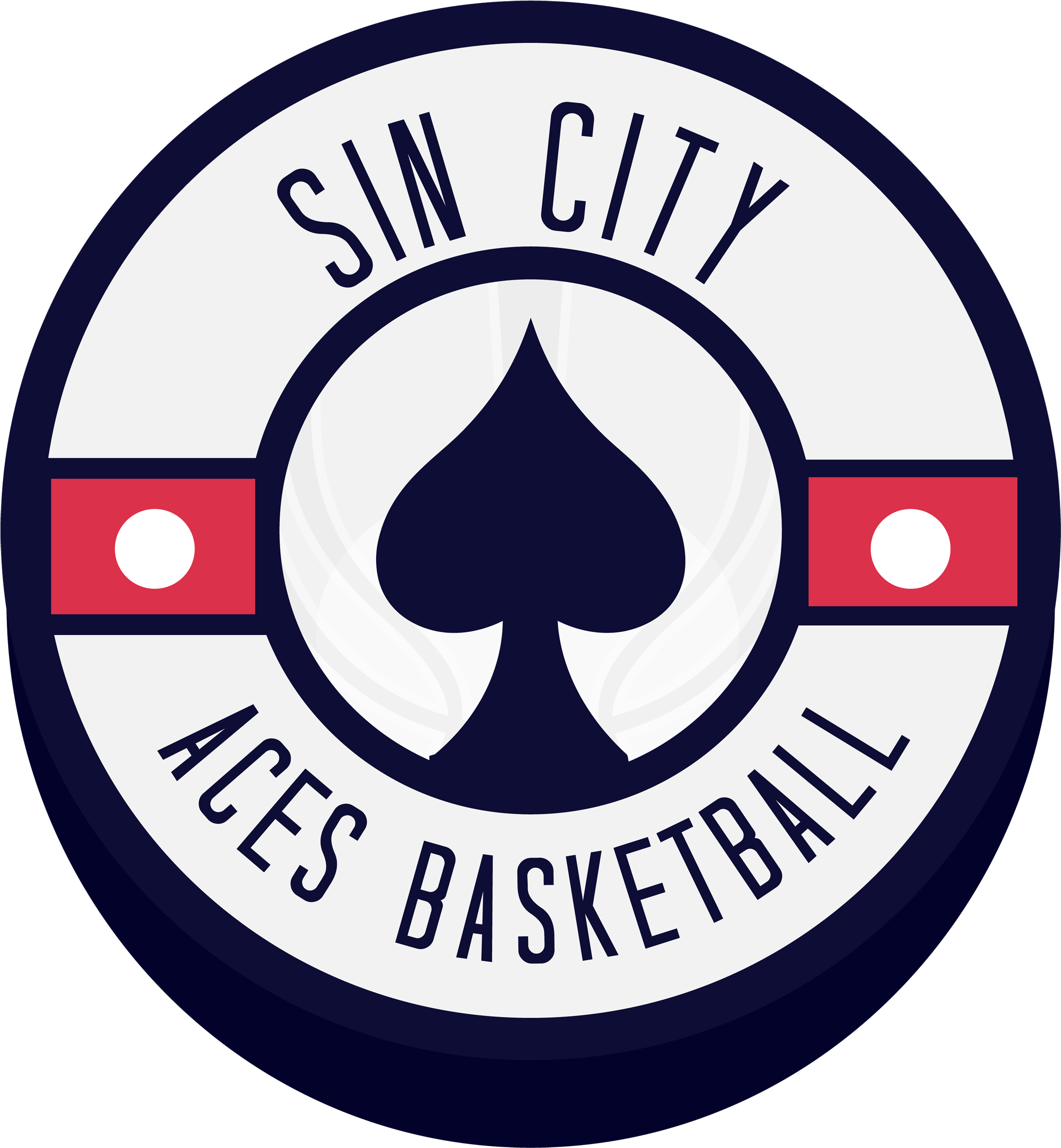 Aces Logo Images Galleries With A Bite Png Teams Nba - Las Vegas Aces Logo (3000x3000), Png Download