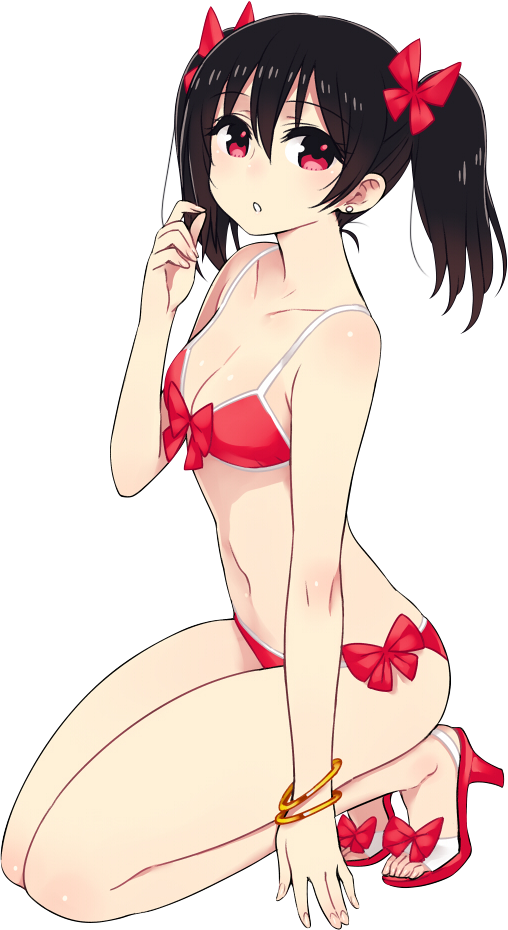Yazawa Nico Drawn By Chan Co - Nico Yazawa Hentai Full Body (508x930), Png Download