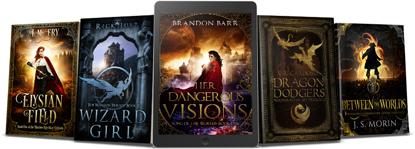 Epic Fantasy Book Cover Design - High Fantasy Book Cover Design (895x400), Png Download
