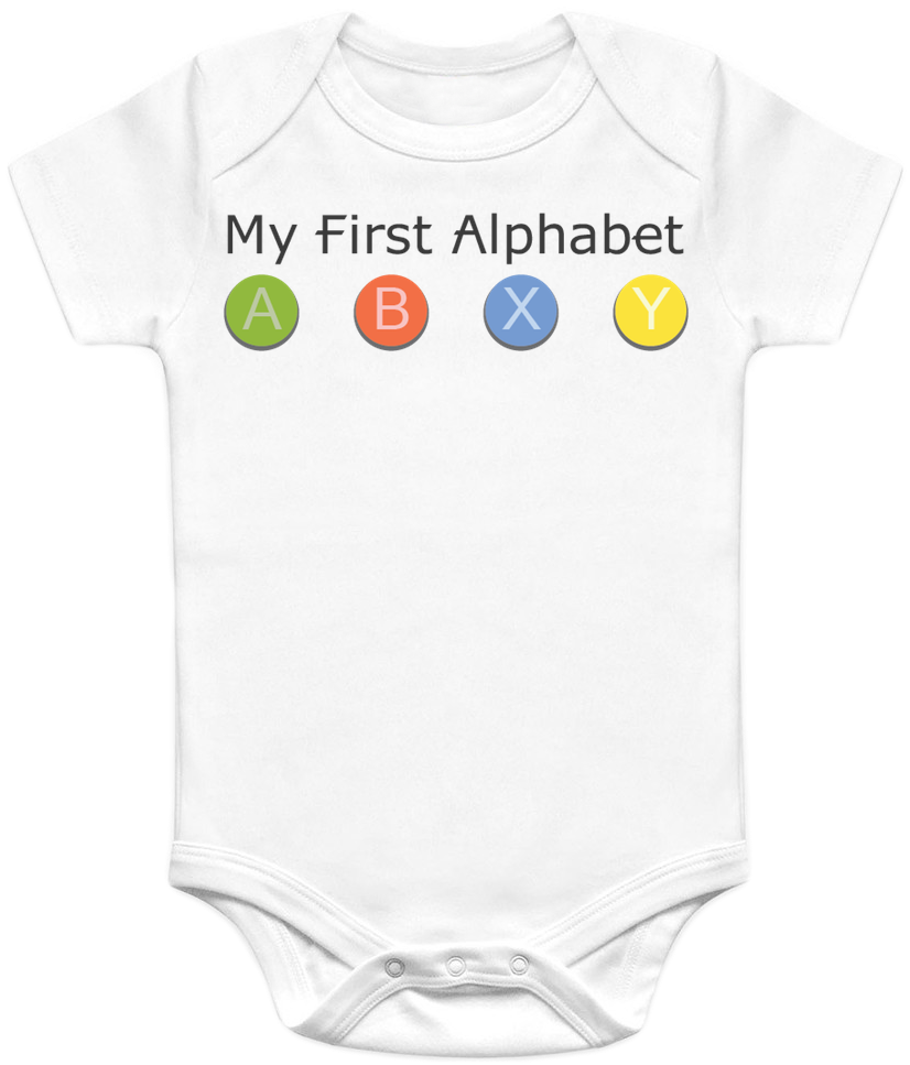 A Great Baby Onesie For Xbox Families - Christmas Onesies Baby (868x1035), Png Download