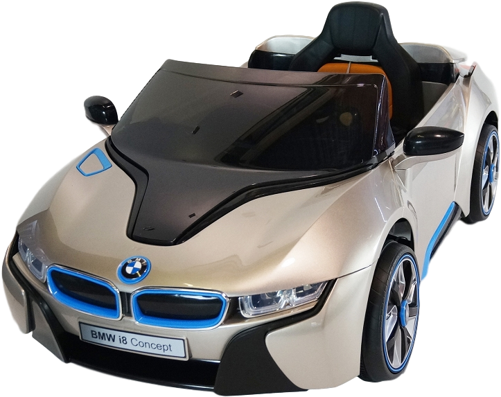 Электромобиль Bmw I8 Ride-on Je168 - Bmw I8 (750x701), Png Download