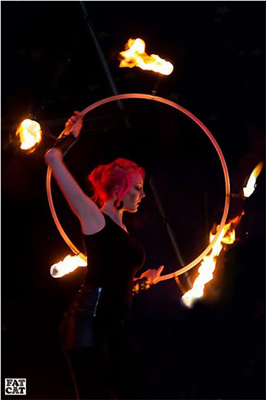 Fire Hula Hoop Festival - Darkness (900x600), Png Download