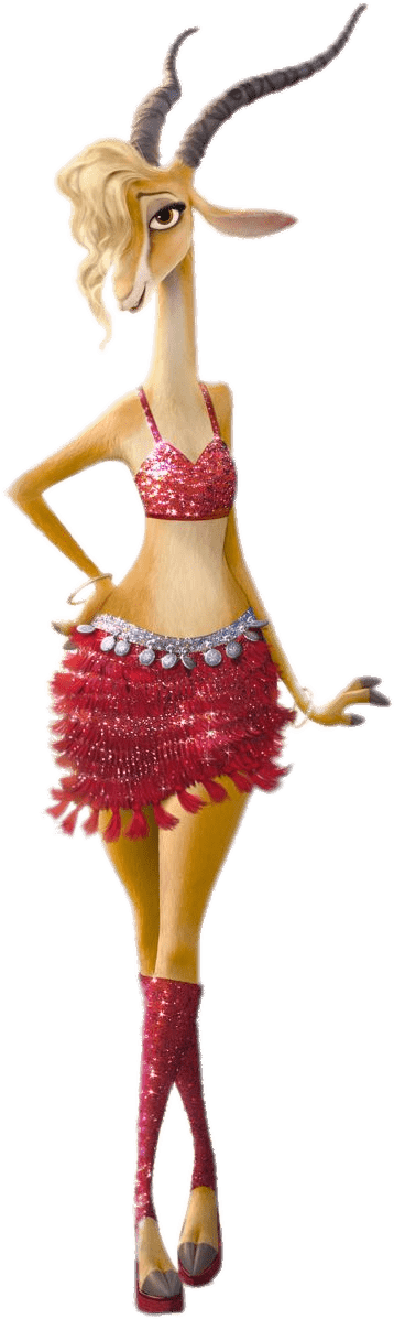 Download - Gazelle Fursona (1280x1280), Png Download